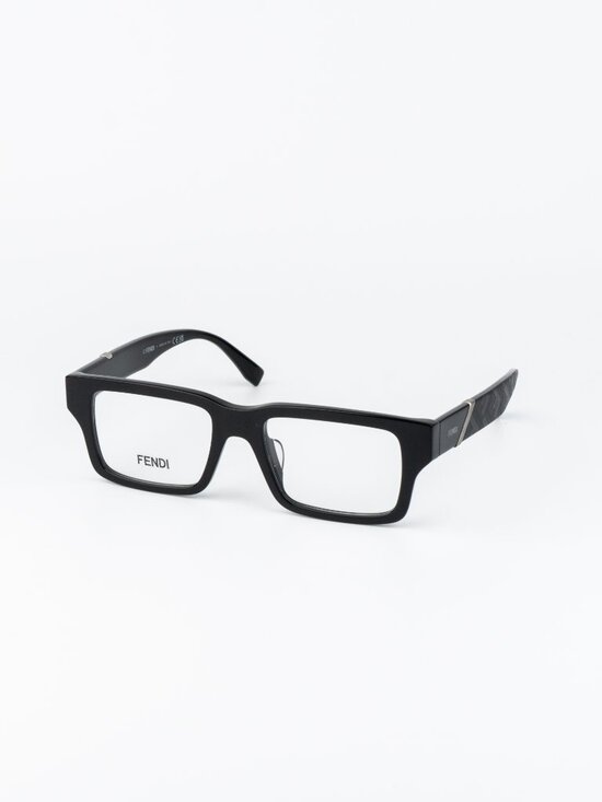 Fendi DIAGONAL Women Eyeglasses Square Black FE50114F 001 NEW AUTHENTIC main image 9